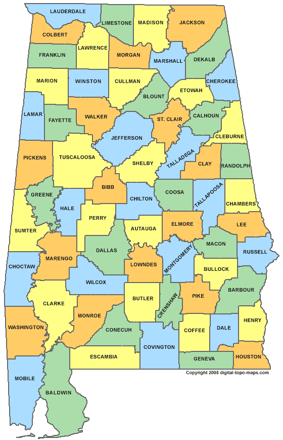 Alabama counties