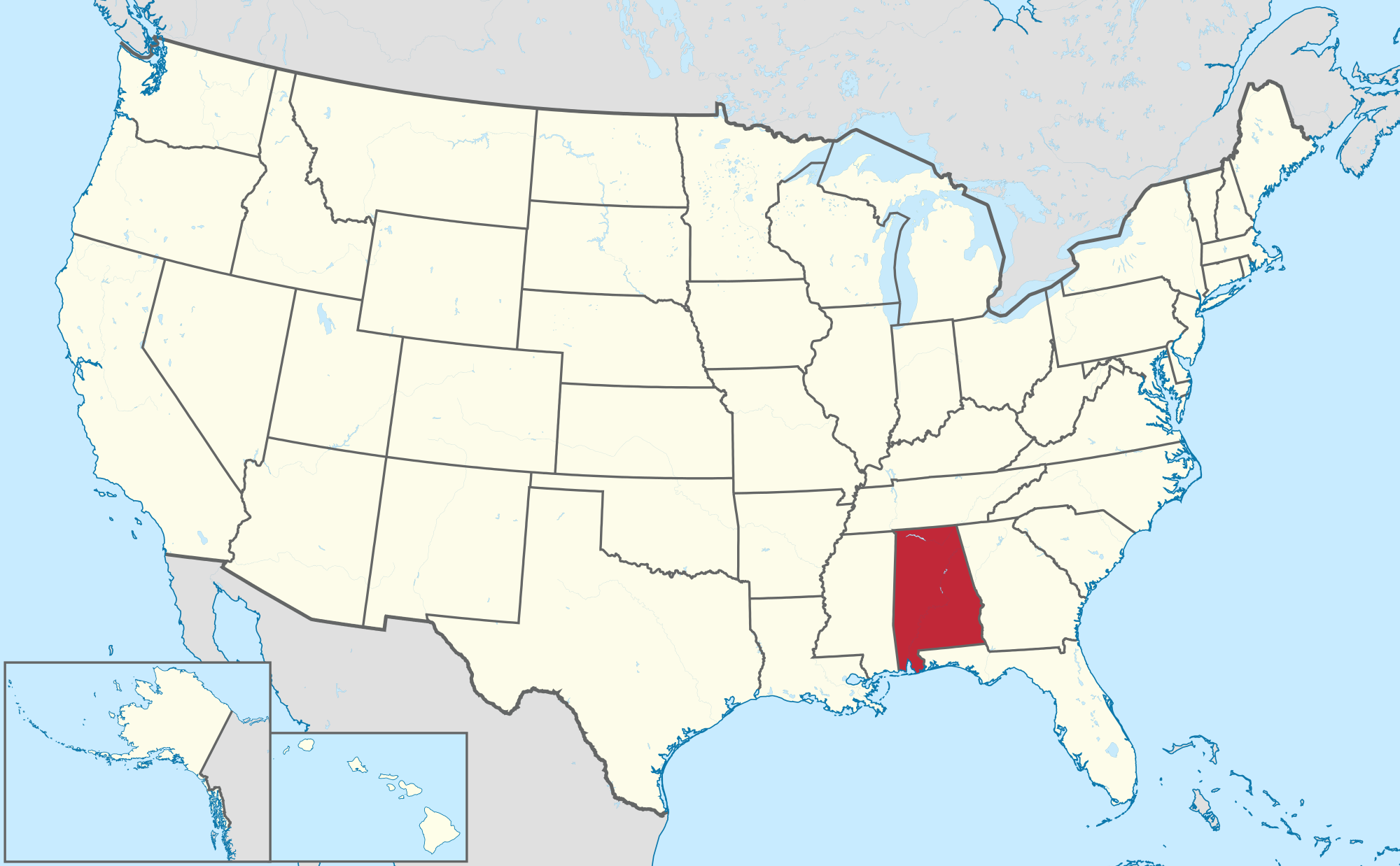 Alabama in us