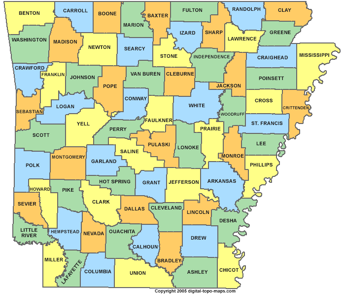 Arkansas counties