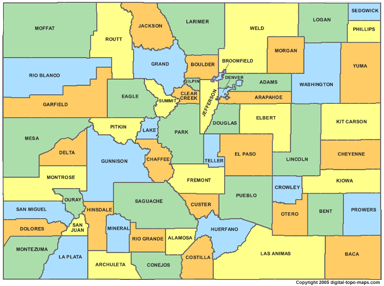 Colorado counties