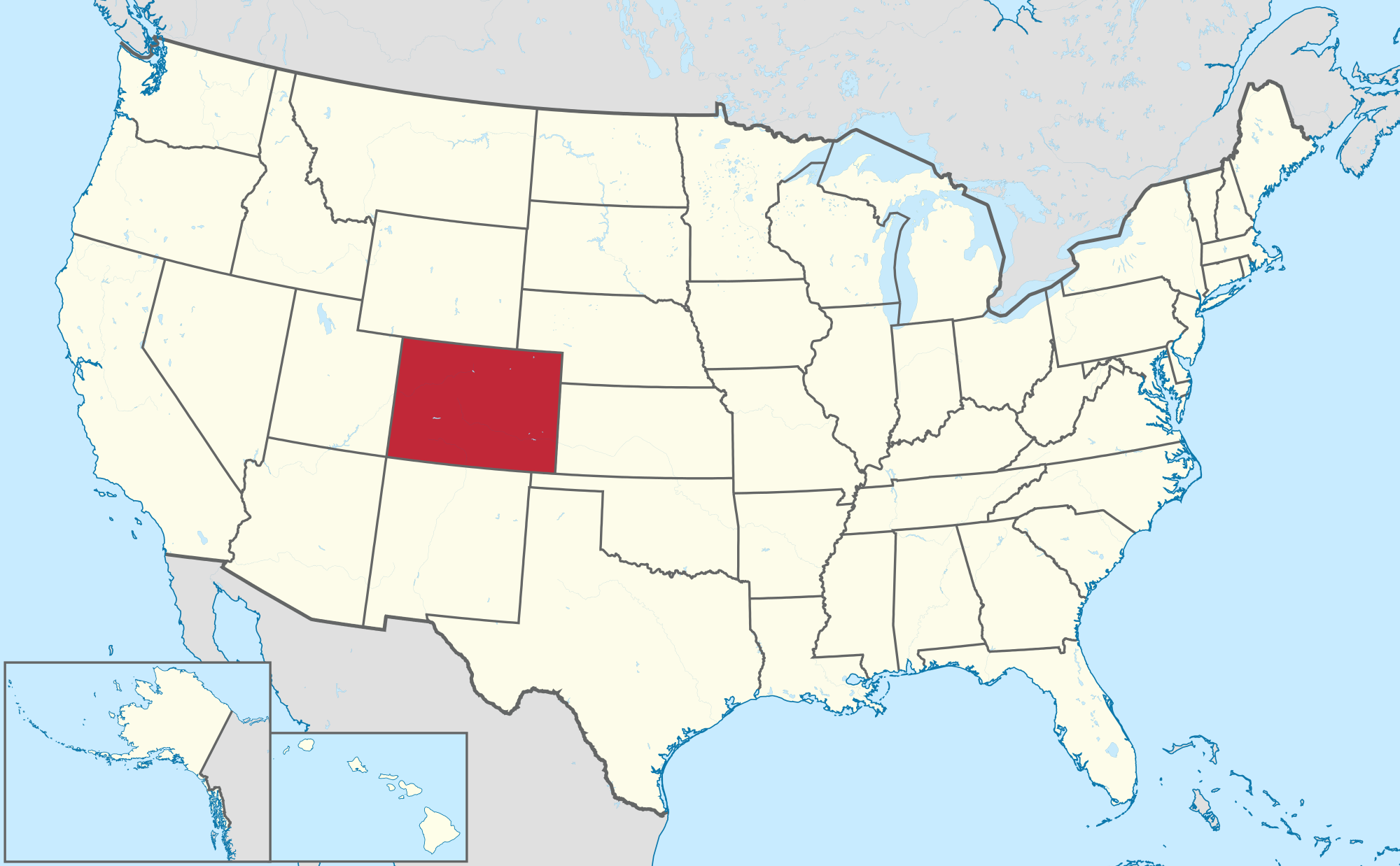 Colorado in us