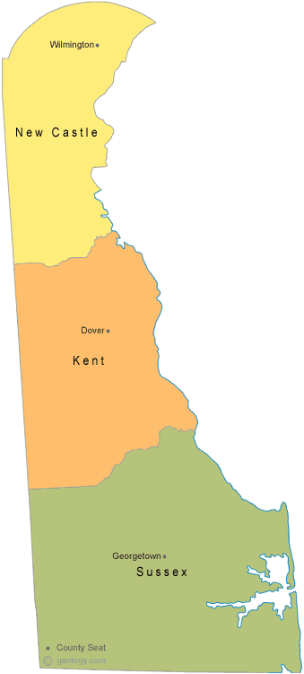 Delaware counties