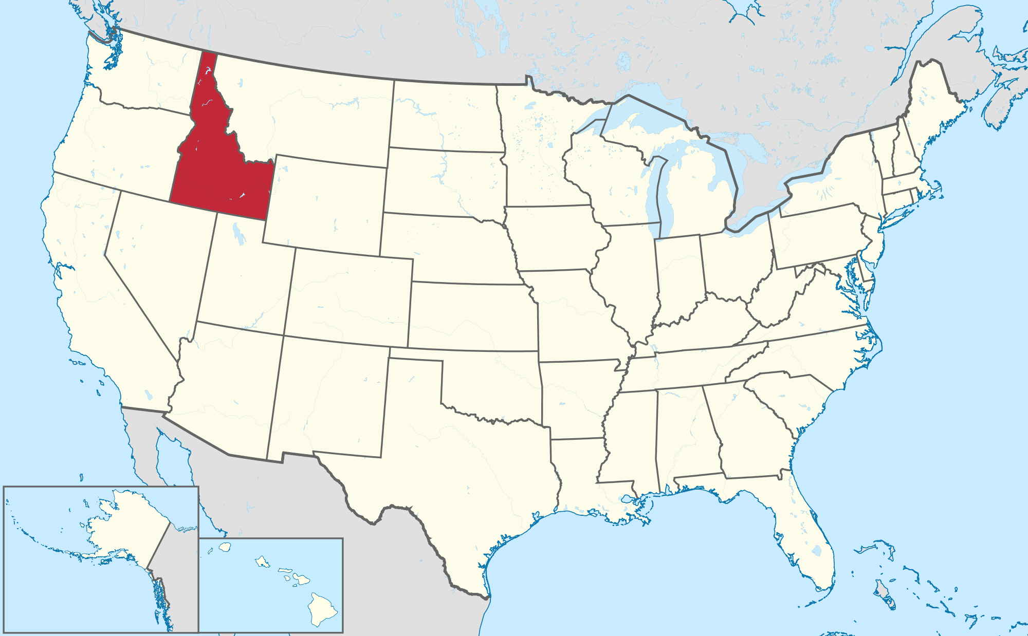 Idaho in us