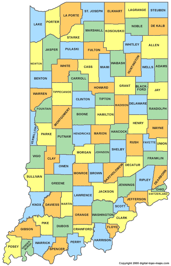 Indiana counties