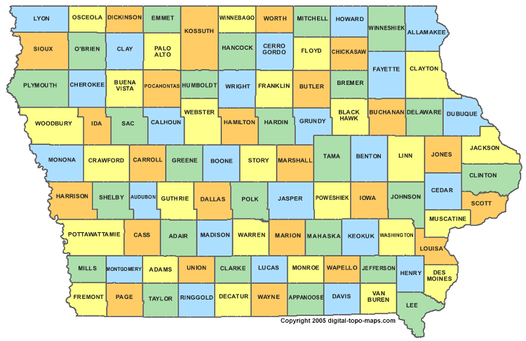 Iowa counties