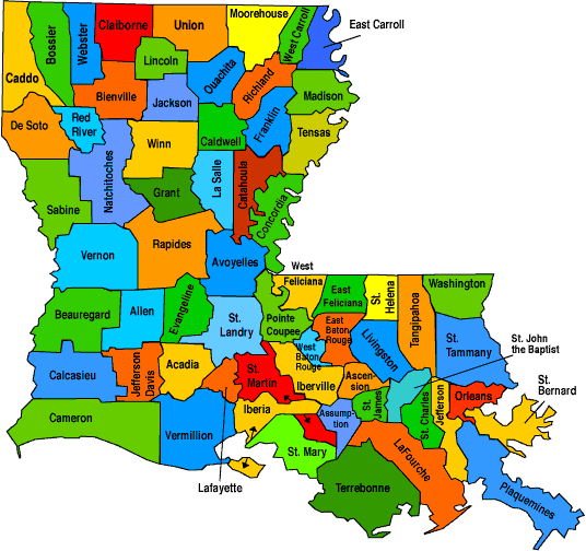 Louisiana counties