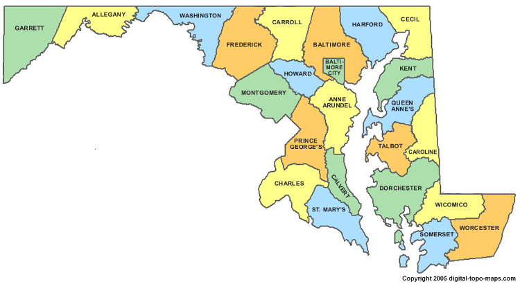 Maryland counties