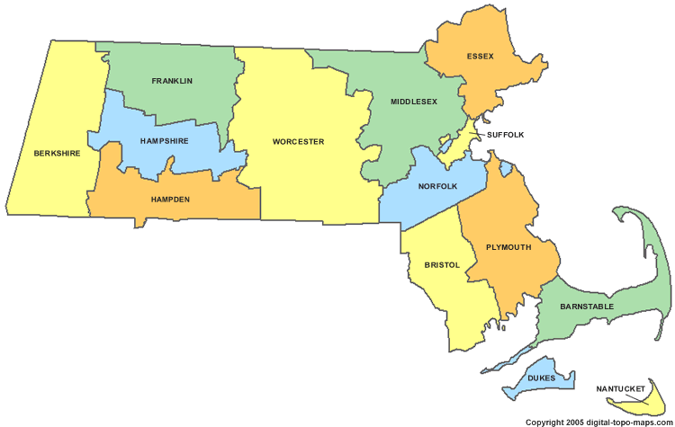 Massachusetts counties