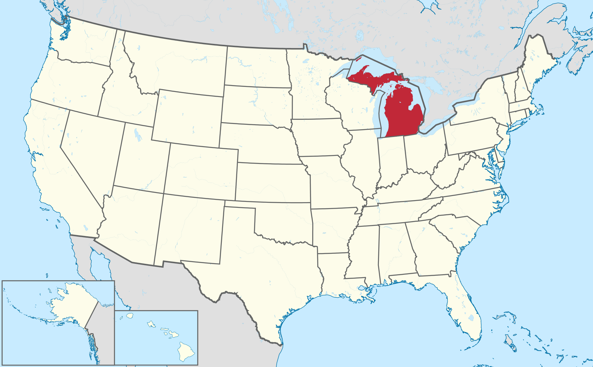 Michigan in us