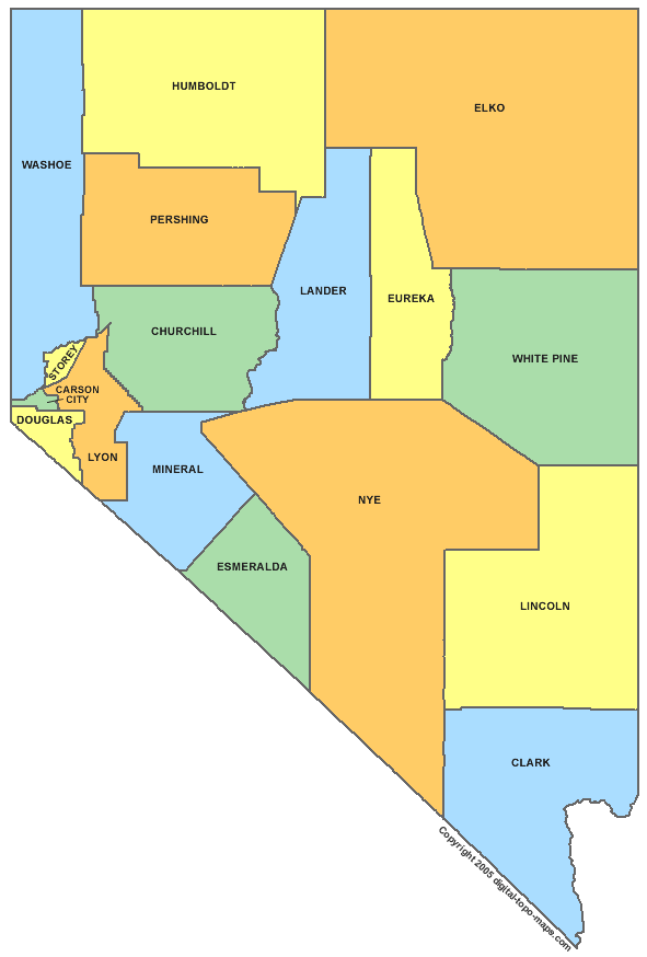 Nevada counties