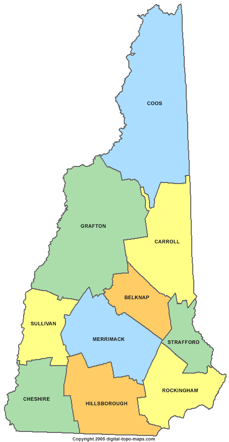 New Hampshire counties