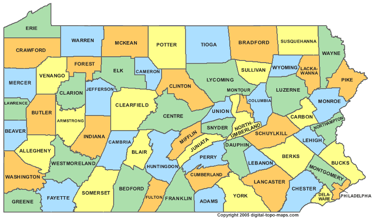 Pennsylvania counties