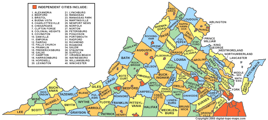Virginia counties