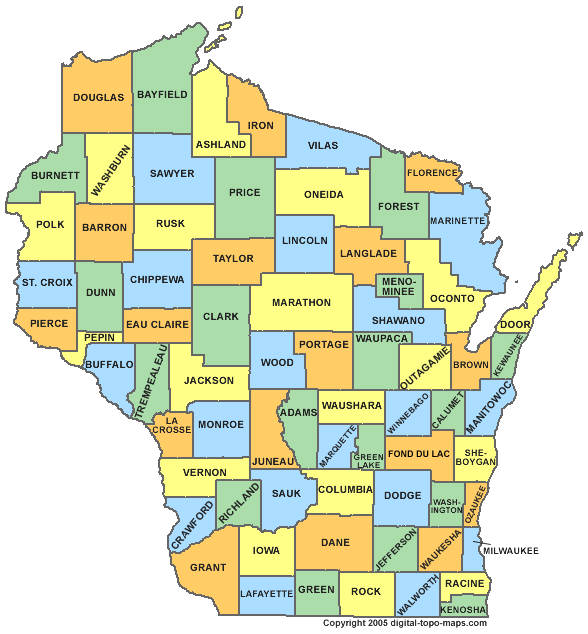 Wisconsin counties