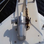 Ankerwinch auf Yacht