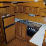 Pantry auf Yacht Theresa